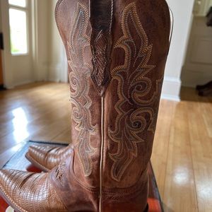 1883 by Lucchese Tan buff boot